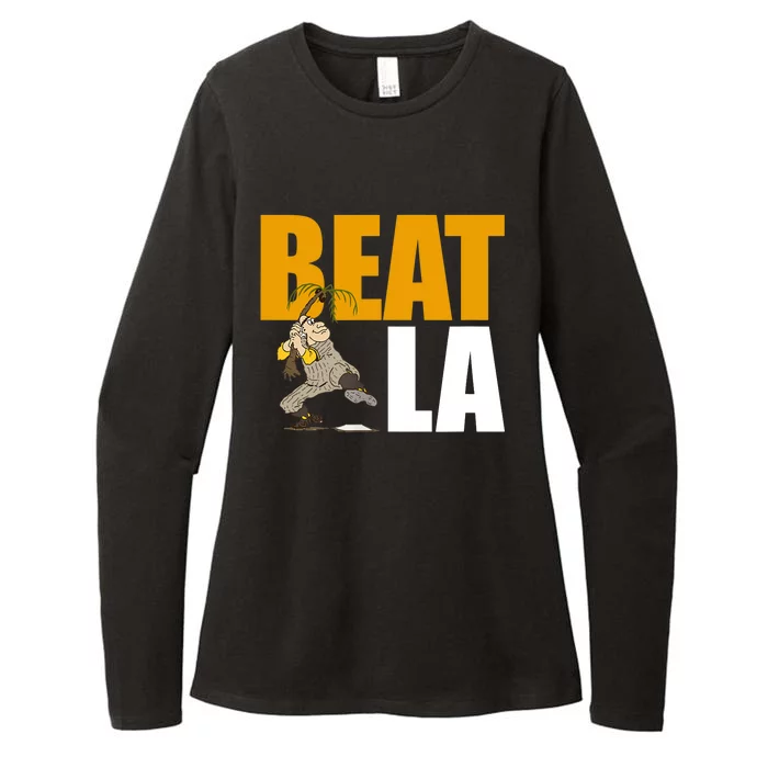 Beat LA San Diego Baseball Womens CVC Long Sleeve Shirt