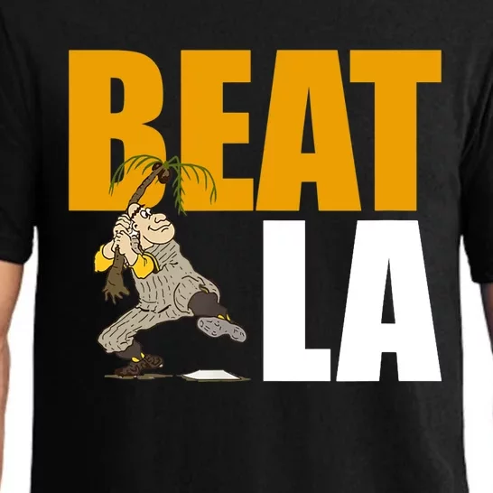 Beat LA San Diego Baseball Pajama Set