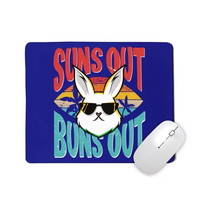 Bunny Lover Suns Out Buns Out Gift Mousepad