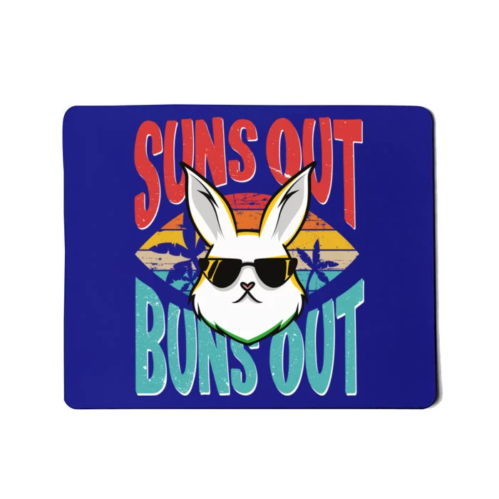 Bunny Lover Suns Out Buns Out Gift Mousepad