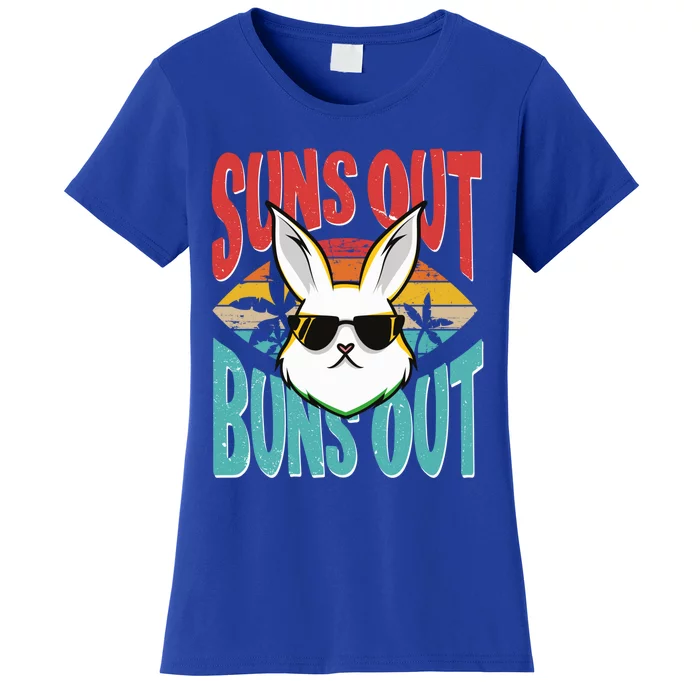 Bunny Lover Suns Out Buns Out Gift Women's T-Shirt