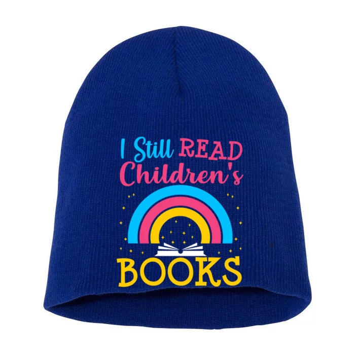 Book Lover S Books Still Read Funny Gift Bookworm Funny Gift Short Acrylic Beanie