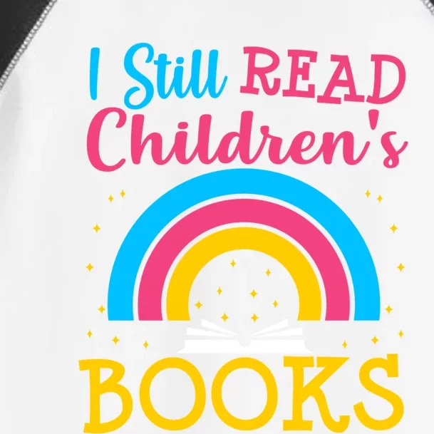 Book Lover S Books Still Read Funny Gift Bookworm Funny Gift Toddler Fine Jersey T-Shirt