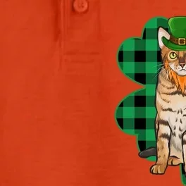 Bengal Leprechaun St Patricks Day Lucky Clover Great Gift Dry Zone Grid Performance Polo