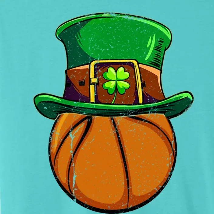 Basketball Leprechaun Shamrock Irish St Patricks Day Gift ChromaSoft Performance T-Shirt