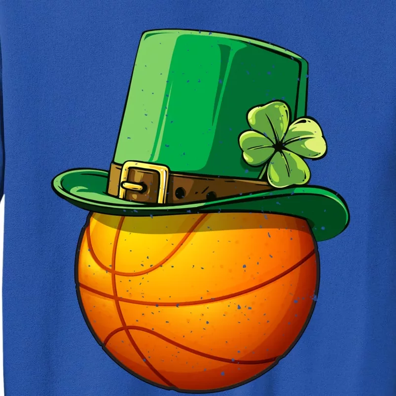 Basketball Leprechaun St Patricks Day Gift Gift Tall Sweatshirt