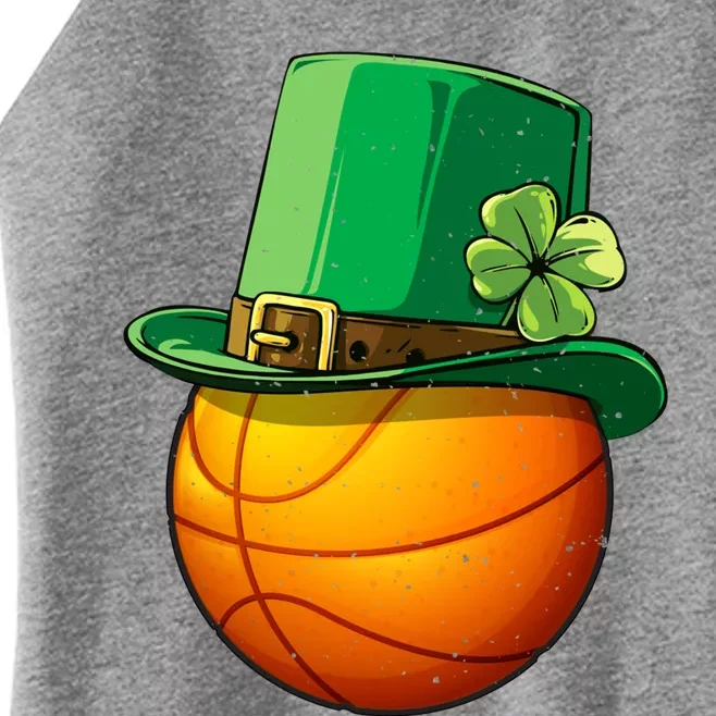 Basketball Leprechaun St Patricks Day Gift Gift Women’s Perfect Tri Rocker Tank