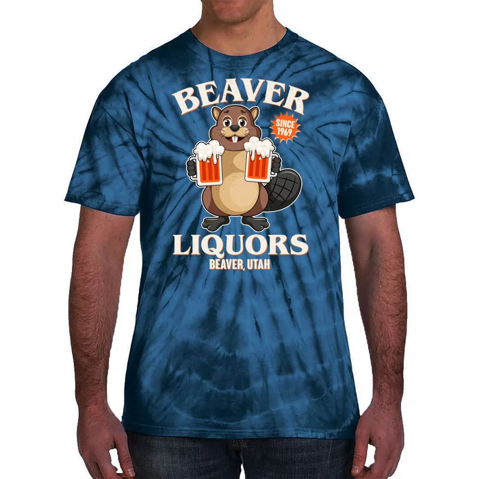 Beaver Liquors Since 1969 Beaver Utah Tie-Dye T-Shirt