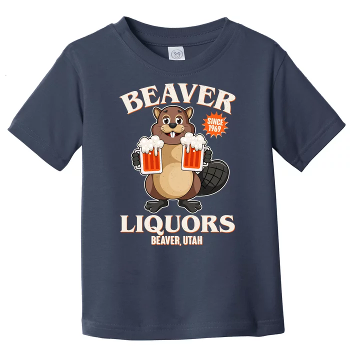 Beaver Liquors Since 1969 Beaver Utah Toddler T-Shirt