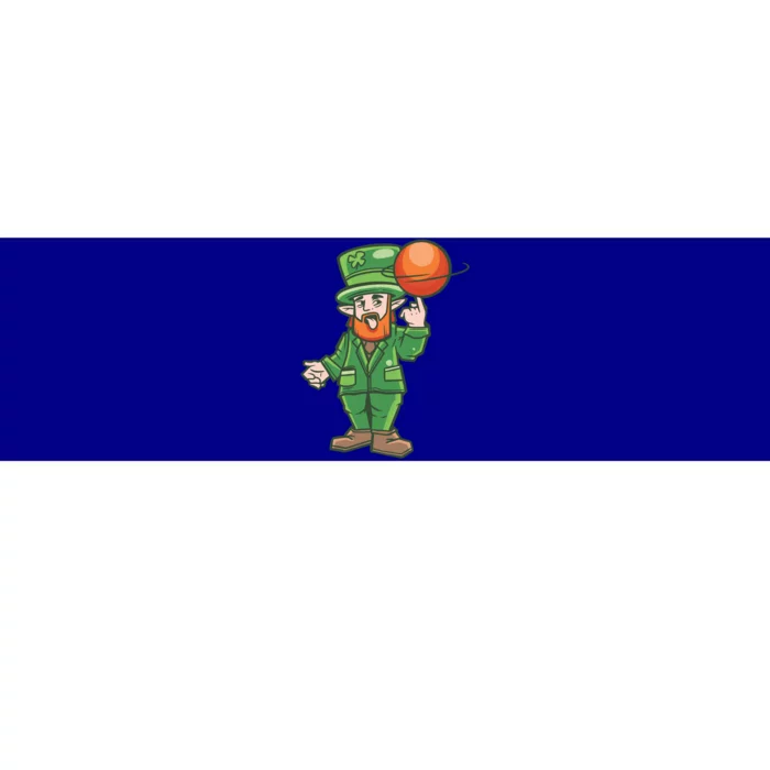 Basketball Leprechaun St Patrick's Day Irish Cool Gift Bumper Sticker