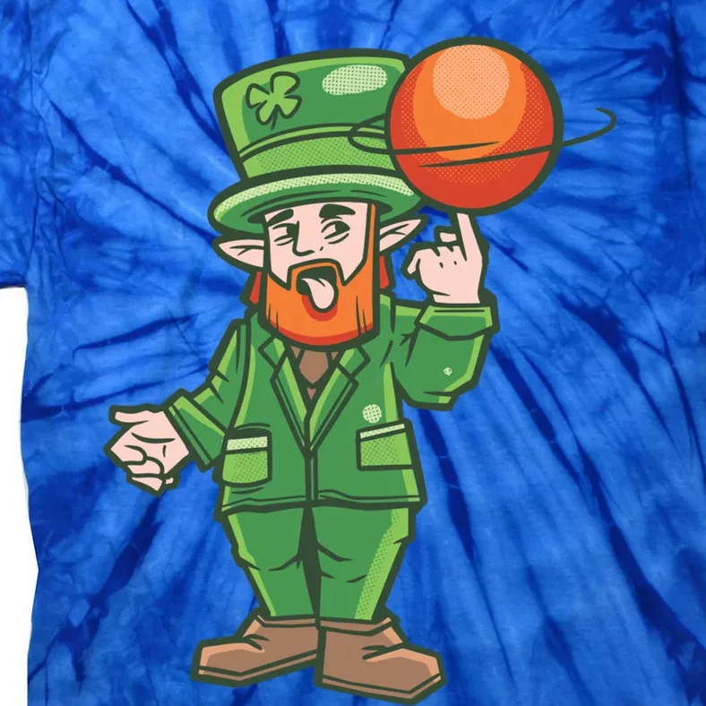 Basketball Leprechaun St Patrick's Day Irish Cool Gift Tie-Dye T-Shirt