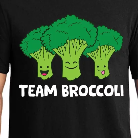 Broccoli Lover Team Broccoli Vegan Vegetarian Broccoli Funny Gift Pajama Set