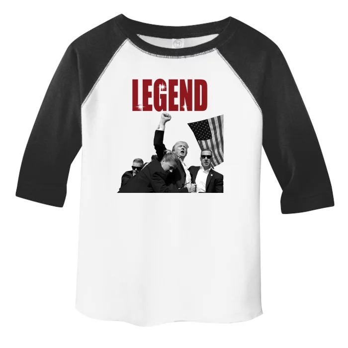 Blackgunsmatter Legend Trump Shots Fired At Rally Toddler Fine Jersey T-Shirt