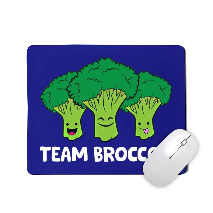 Broccoli Lover Team Broccoli Vegan Vegetarian Broccoli Gift Mousepad