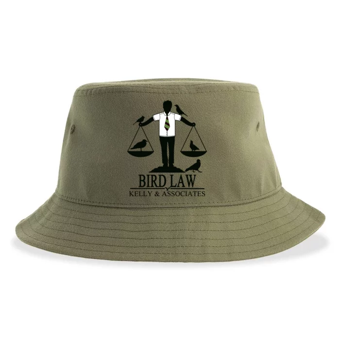 Bird Law T Funny Sustainable Bucket Hat