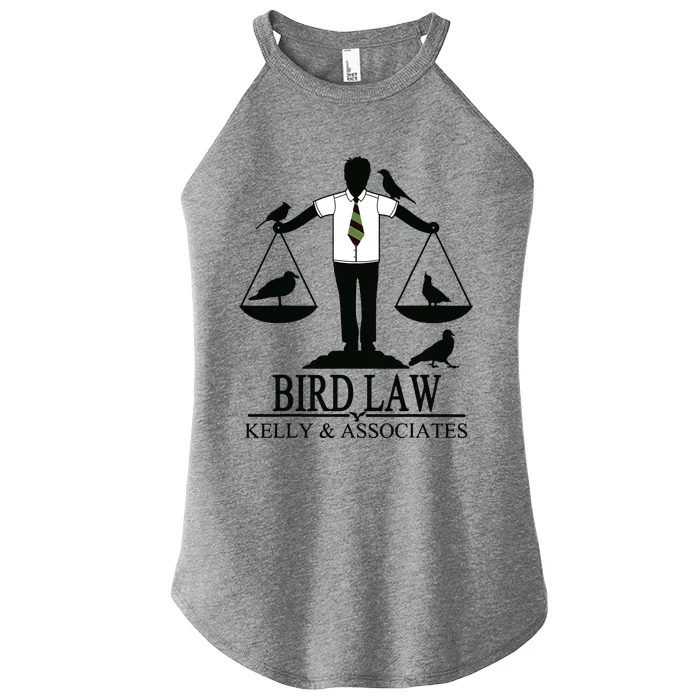 Bird Law T Funny Women’s Perfect Tri Rocker Tank