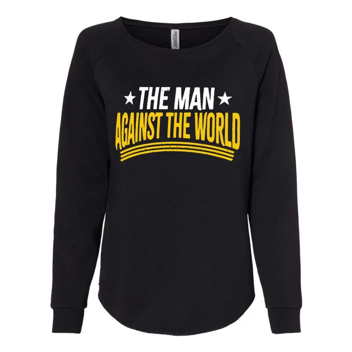 B.E.C.K.Y L.Y.N.C.H The Man Against The World Womens California Wash Sweatshirt