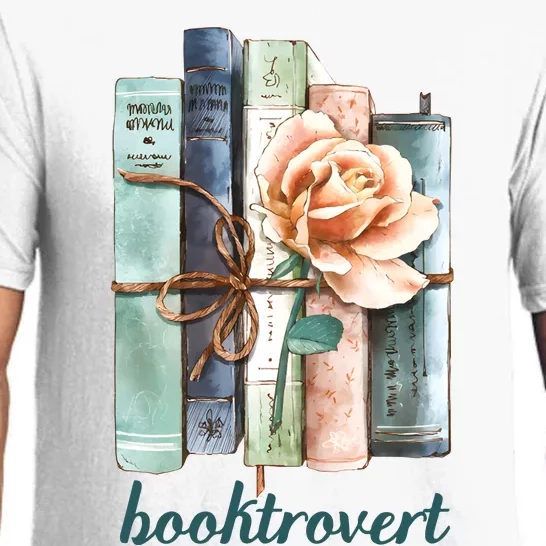 Booktroverts Librarian Teacher Book Lover Pajama Set