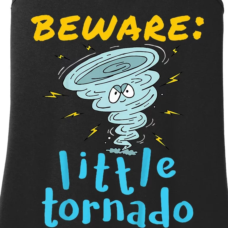 Beware Little Tornado Twister Active Ladies Essential Tank