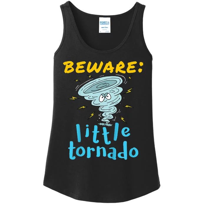 Beware Little Tornado Twister Active Ladies Essential Tank