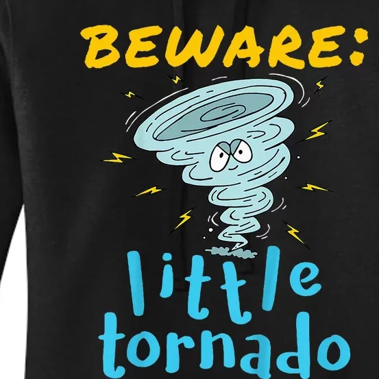 Beware Little Tornado Twister Active Women's Pullover Hoodie