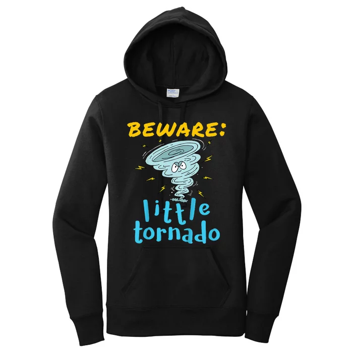 Beware Little Tornado Twister Active Women's Pullover Hoodie