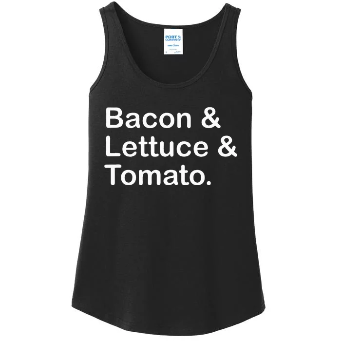 Bacon Lettuce Tomato Ladies Essential Tank