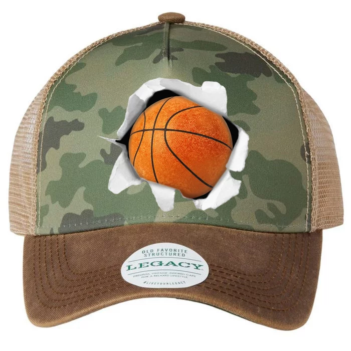 Basketball Lover Tee Ball Legacy Tie Dye Trucker Hat