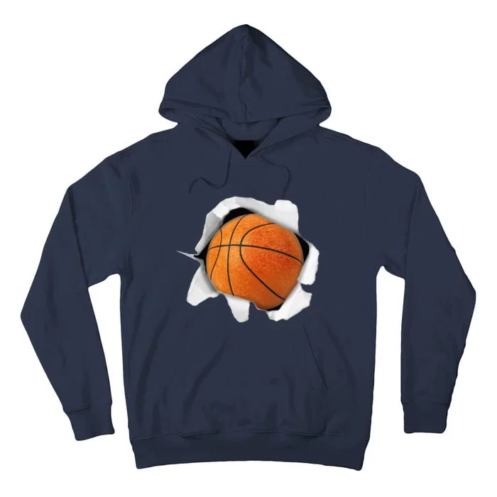 Basketball Lover Tee Ball Tall Hoodie