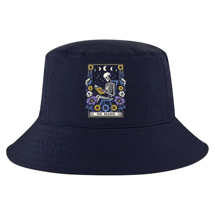 Book Lover Tarot Card The Reader Mystic Cool Comfort Performance Bucket Hat