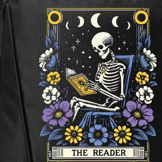 Book Lover Tarot Card The Reader Mystic Funny City Backpack