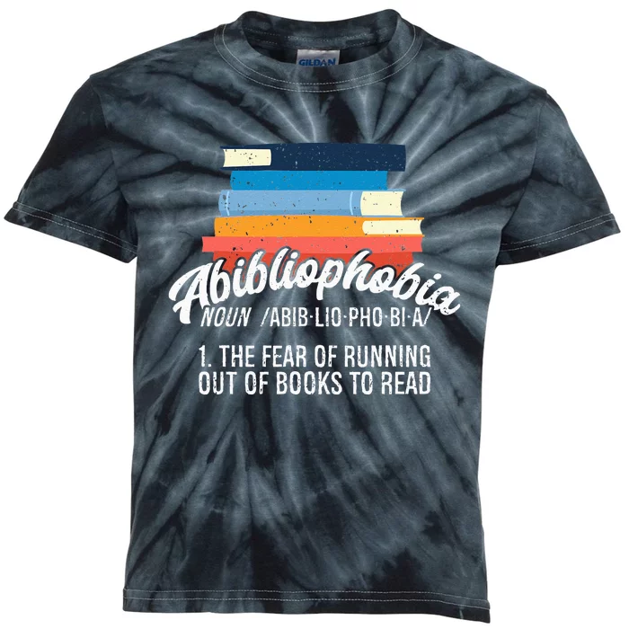 Book Lover T Book Lover Gift Reading Lover Kids Tie-Dye T-Shirt