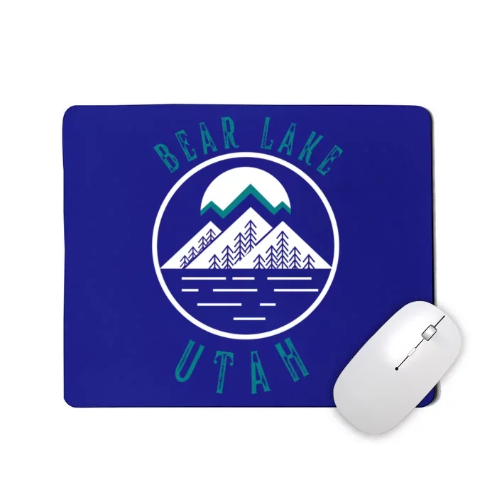 Bear Lake Utah Mountain Skiing Hiking Fishing Boating Meaningful Gift Mousepad