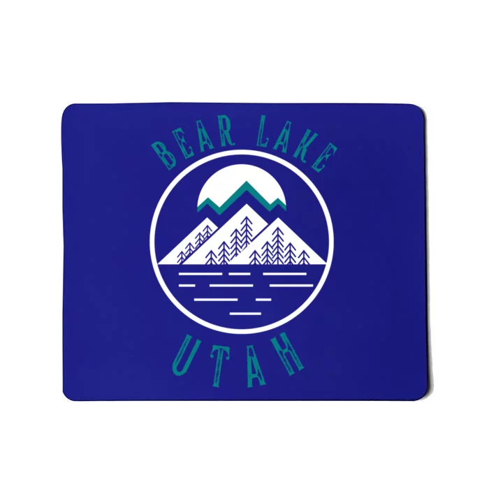 Bear Lake Utah Mountain Skiing Hiking Fishing Boating Meaningful Gift Mousepad