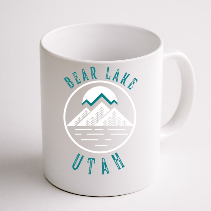 Bear Lake Utah Mountain Skiing Hiking Fishing Boating Meaningful Gift Front & Back Coffee Mug