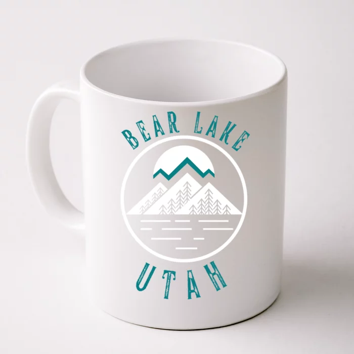 Bear Lake Utah Mountain Skiing Hiking Fishing Boating Meaningful Gift Front & Back Coffee Mug