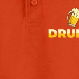 Beer Loving Uncle Druncle Funny Gift Dry Zone Grid Performance Polo