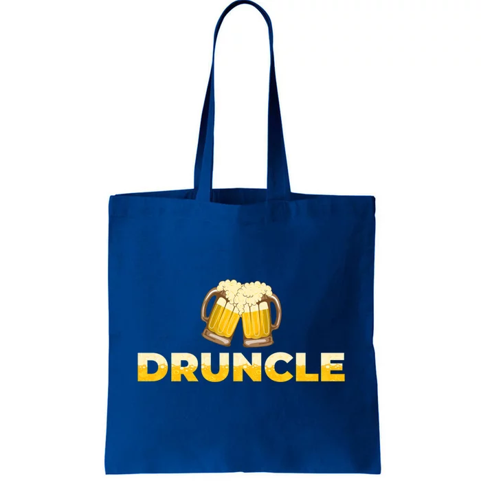 Beer Loving Uncle Druncle Funny Gift Tote Bag