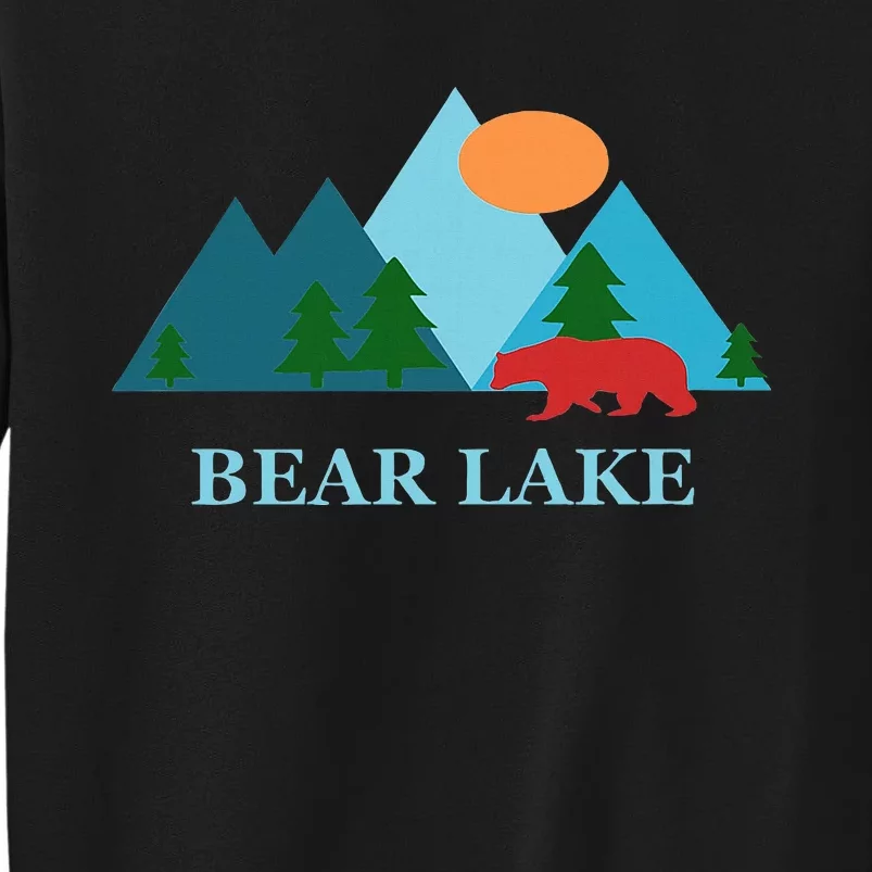 Bear Lake Utah And Idaho Vacation Souvenir Sweatshirt