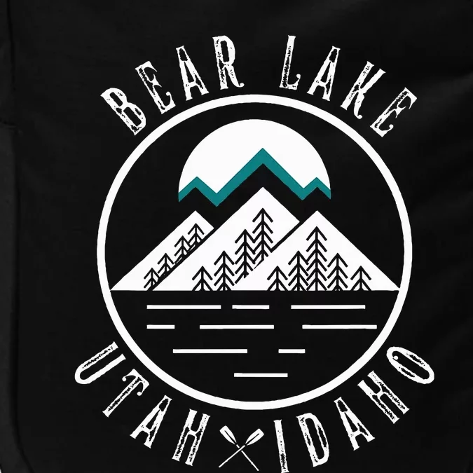 Bear Lake Utah Idaho Camping Boating Impact Tech Backpack