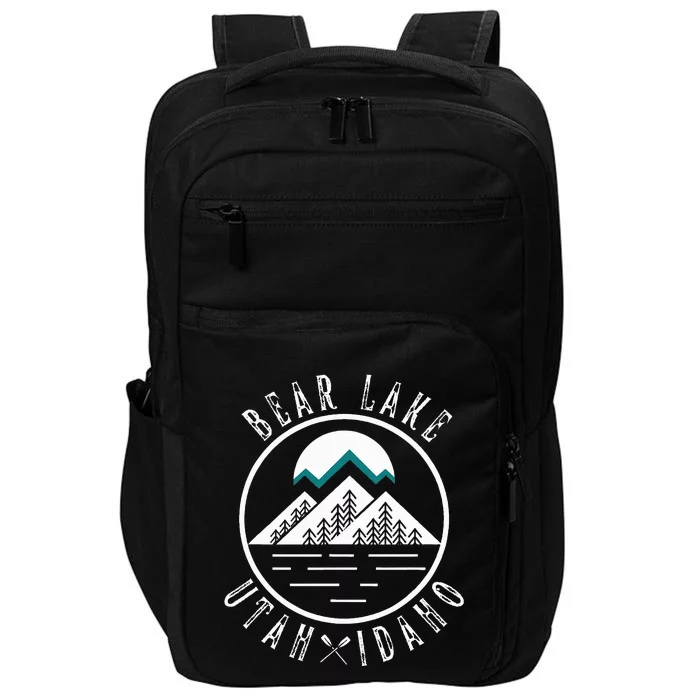 Bear Lake Utah Idaho Camping Boating Impact Tech Backpack