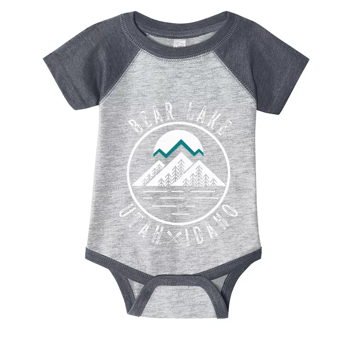 Bear Lake Utah Idaho Camping Boating Infant Baby Jersey Bodysuit