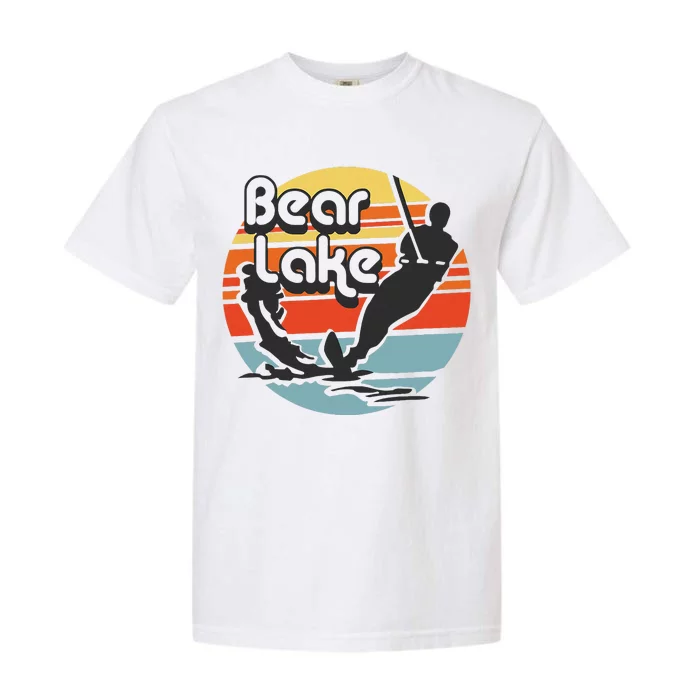 Bear Lake Utah Water Skiing Water Ski Garment-Dyed Heavyweight T-Shirt