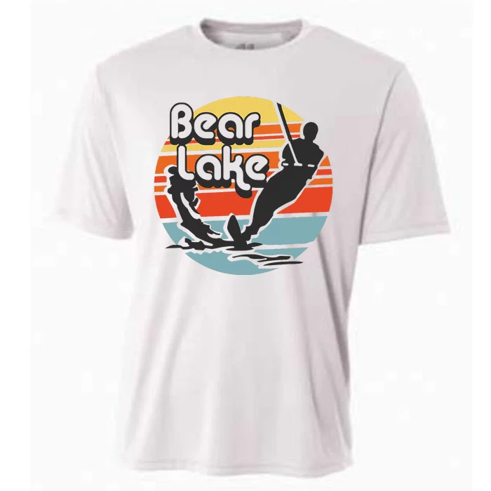 Bear Lake Utah Water Skiing Water Ski Cooling Performance Crew T-Shirt