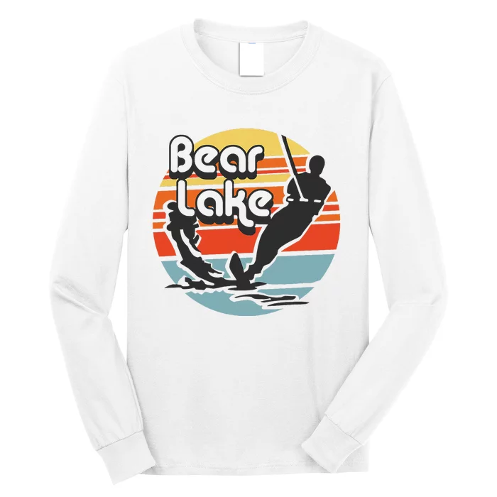 Bear Lake Utah Water Skiing Water Ski Long Sleeve Shirt