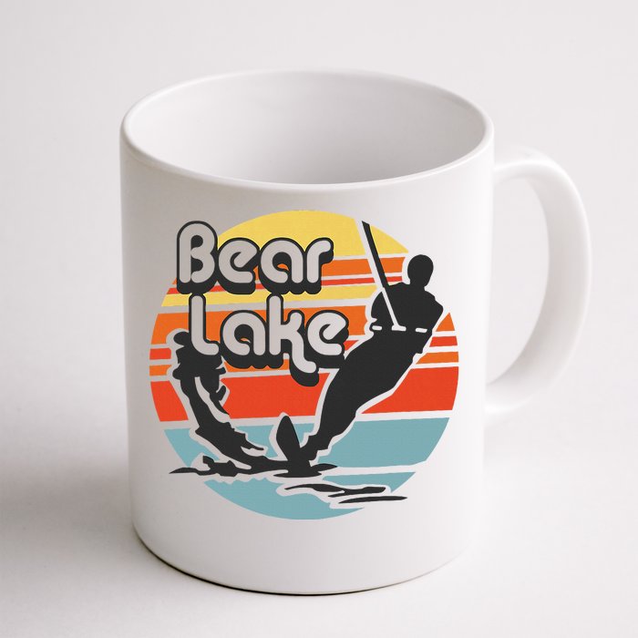 Bear Lake Utah Water Skiing Water Ski Front & Back Coffee Mug