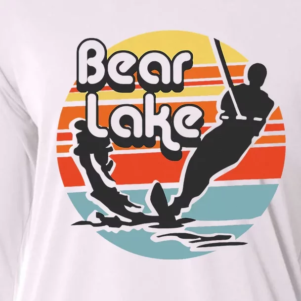 Bear Lake Utah Water Skiing Water Ski Cooling Performance Long Sleeve Crew