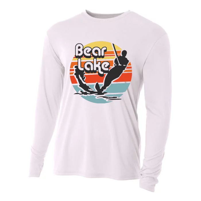 Bear Lake Utah Water Skiing Water Ski Cooling Performance Long Sleeve Crew