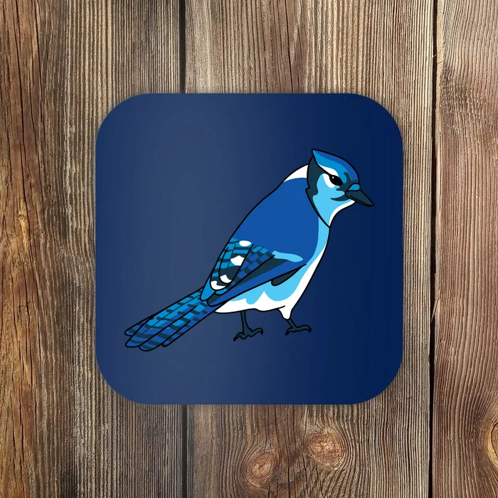 Blue Jay Bird Coaster