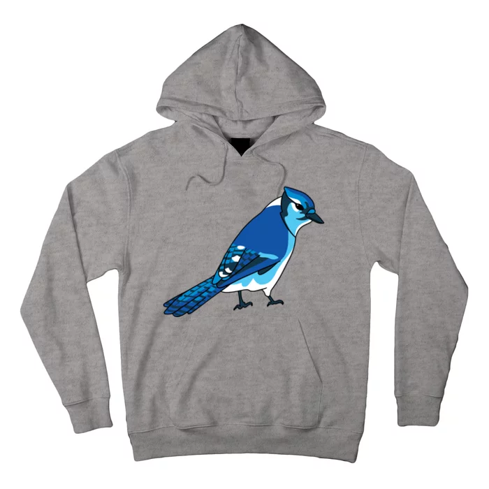 Blue Jay Bird Hoodie